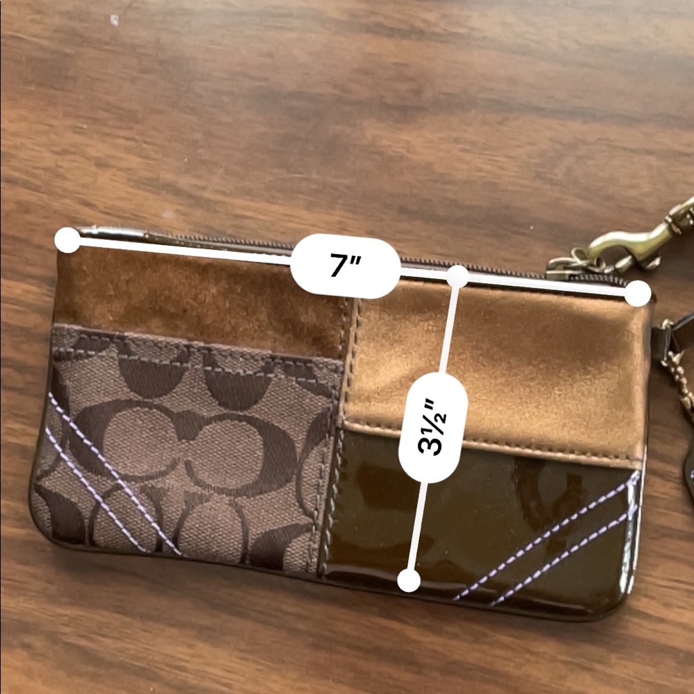 Coach Patchwork Wristlet - image 4